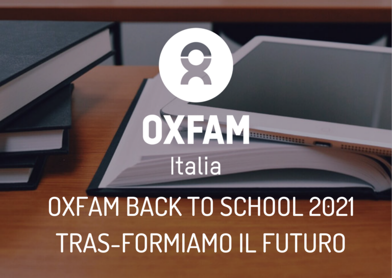 Oxfam Back to school | Notizia Riconnessioni