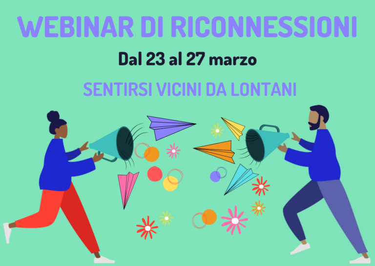 Webinar Riconnessioni marzo 2020 | Notizia Riconnessioni