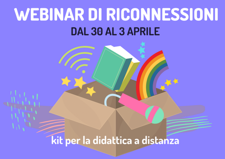 Webinar Riconnessioni aprile 2020 | Notizia Riconnessioni