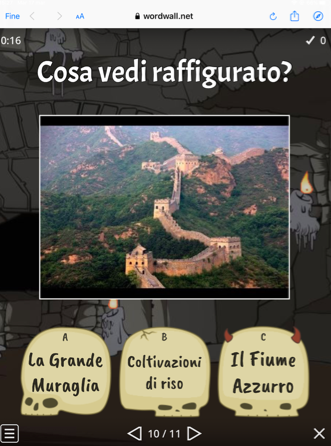 Questionario di storia | Attività didattica Riconnessioni