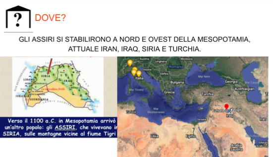 Gli Assiri | Attività didattica Riconnessioni