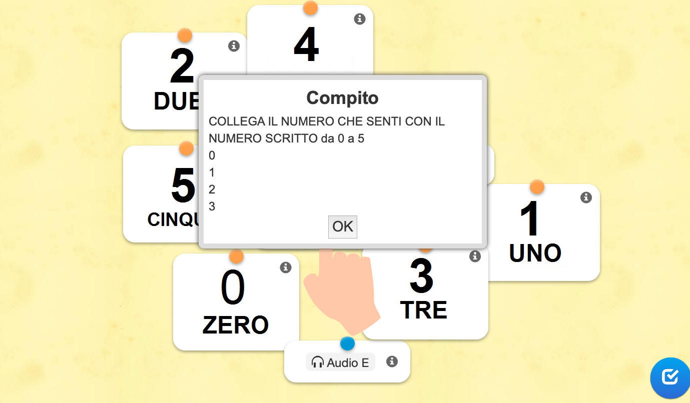 Numeri da 0 a 5 | Attività didattica Riconnessioni