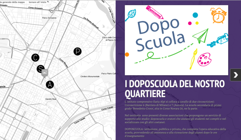 I doposcuola del nostro quartiere | Attività didattica Riconnessioni